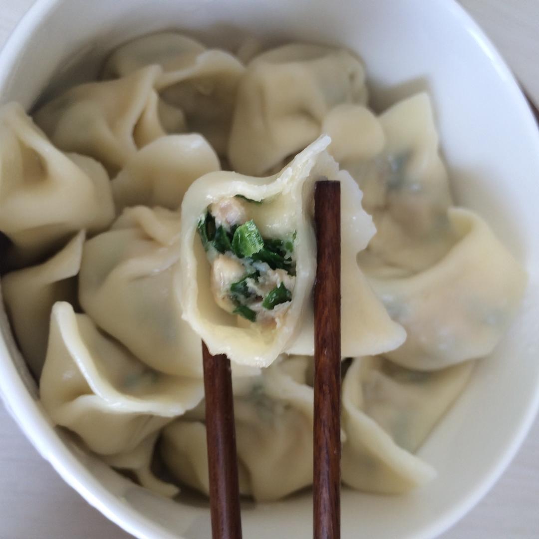 韭菜虾仁鲜肉水饺