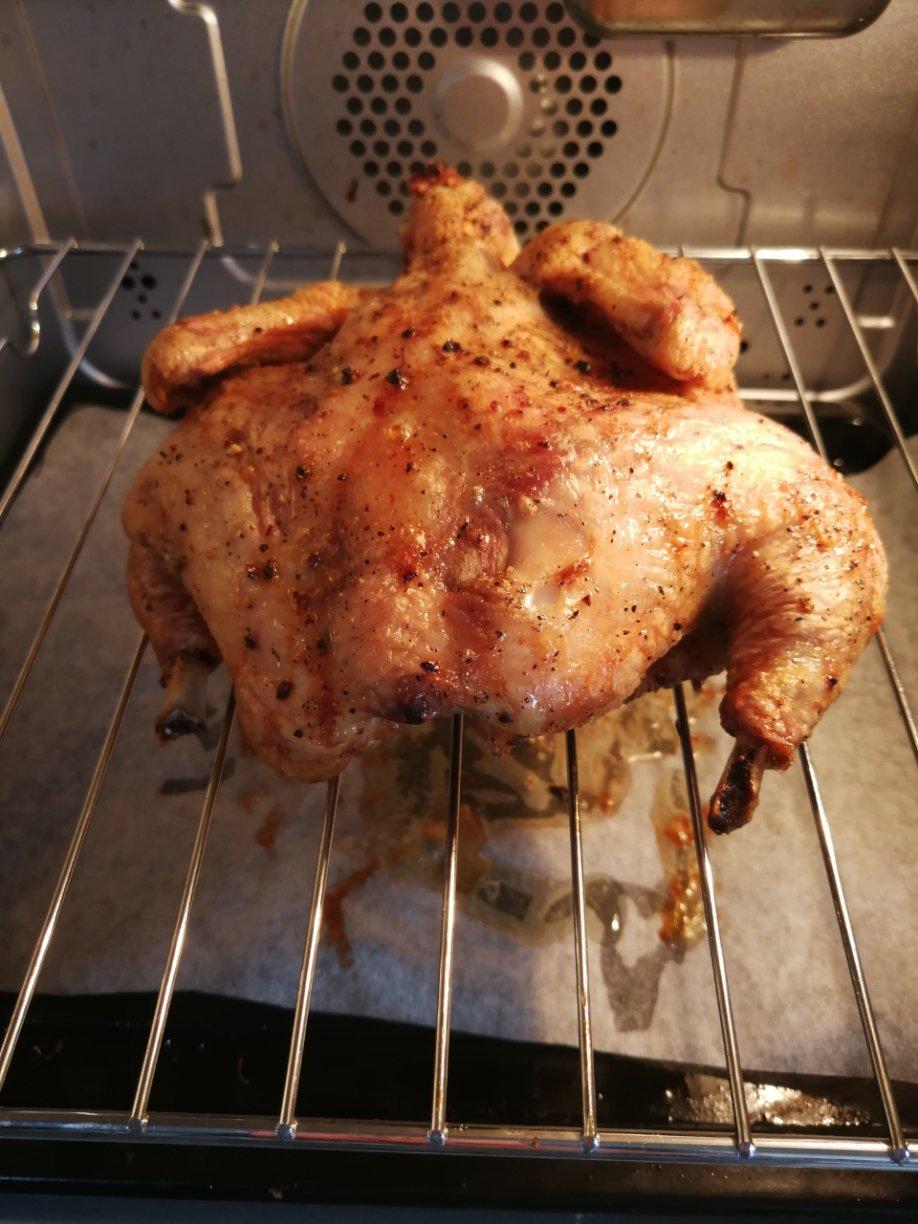 田螺姑娘超级简单不用腌制脆皮烤鸡