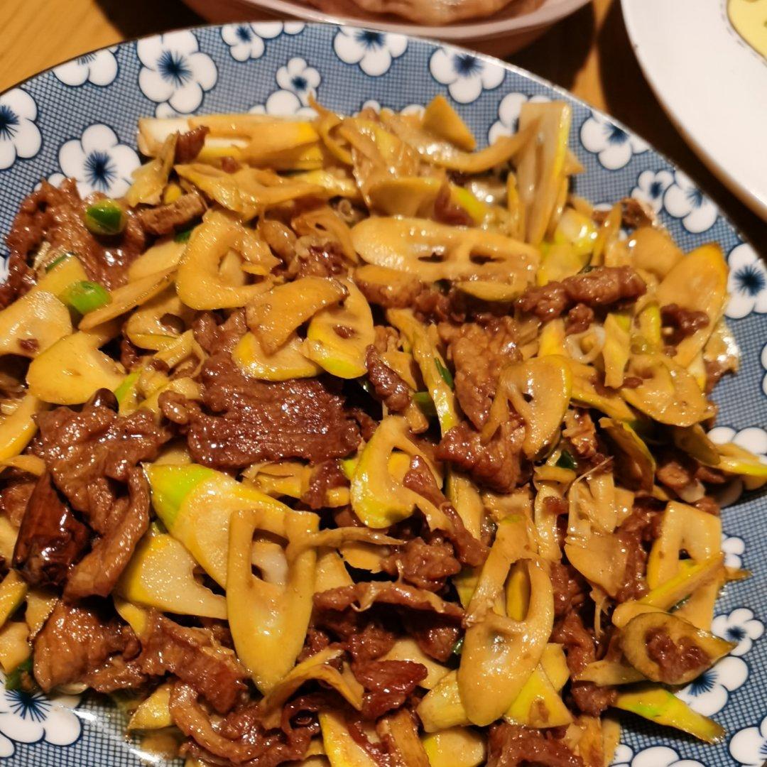 春天的味道—鲜竹笋炒肉