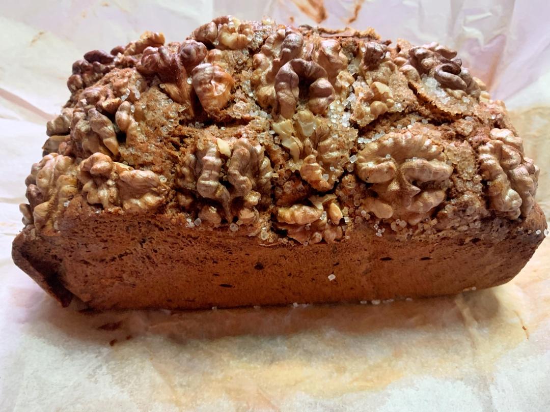 香蕉核桃磅蛋糕 Banana & Walnut Pound Cake