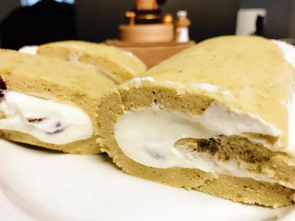 抹茶奶油卷