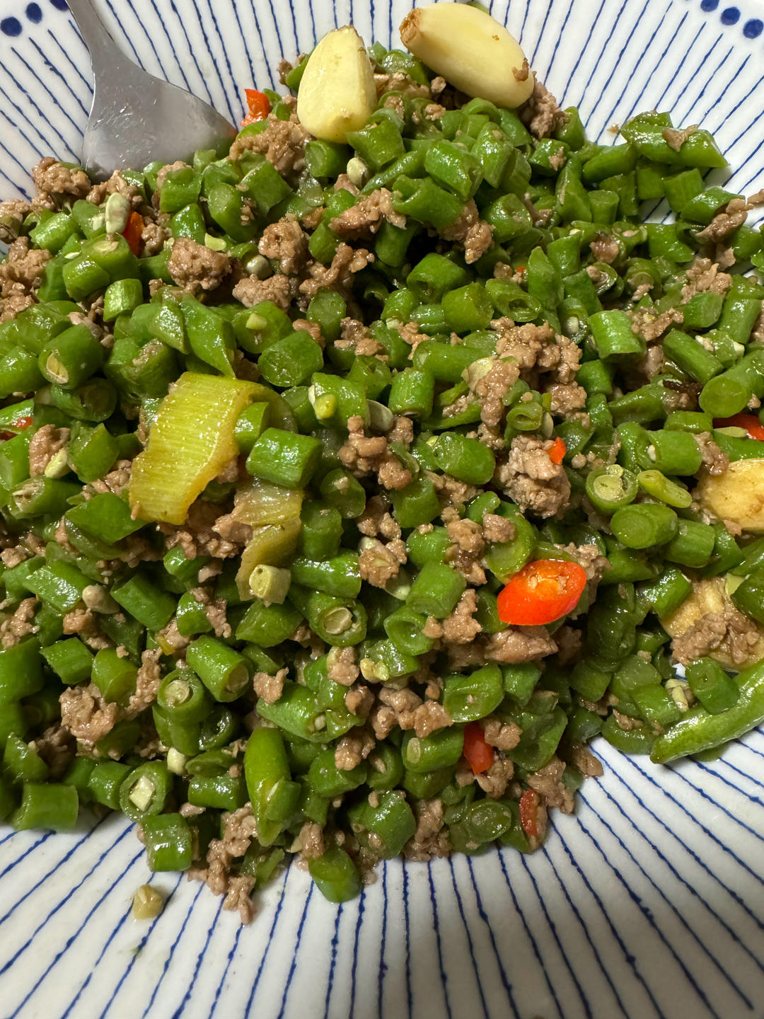 肉沫豇豆