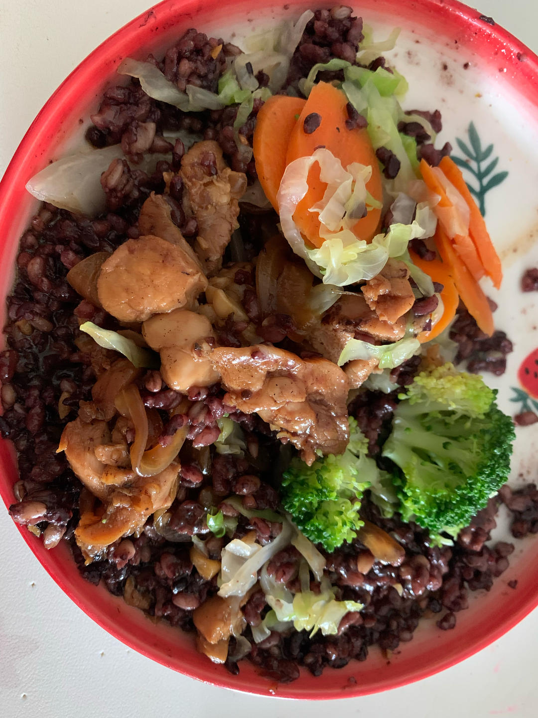 低卡照烧鸡肉饭
