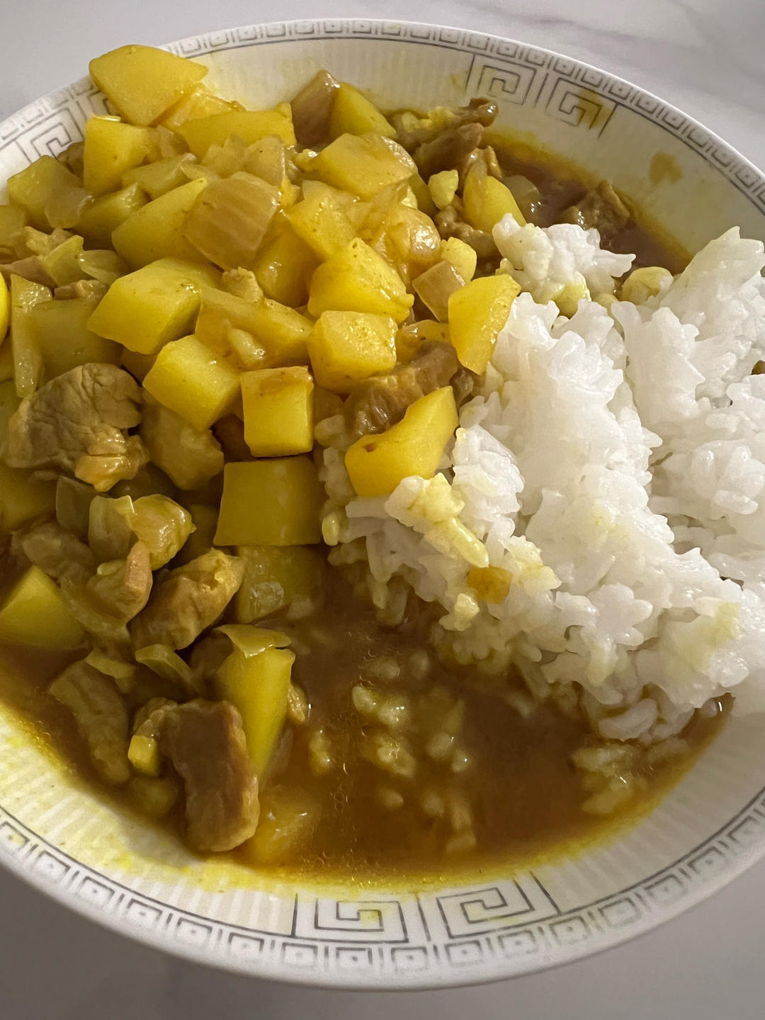 猪肉咖喱饭(超简单)