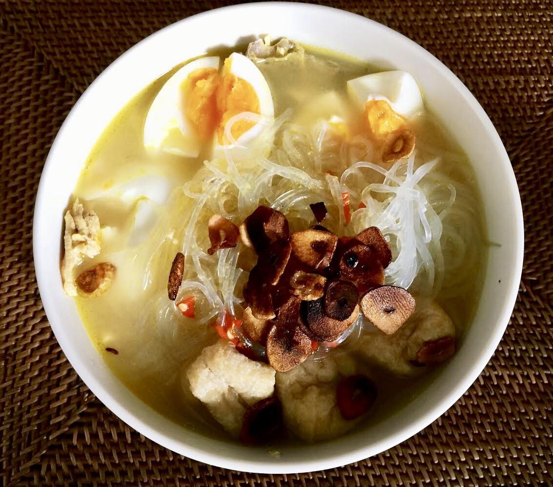 印尼鸡汤面 Soto Ayam的做法