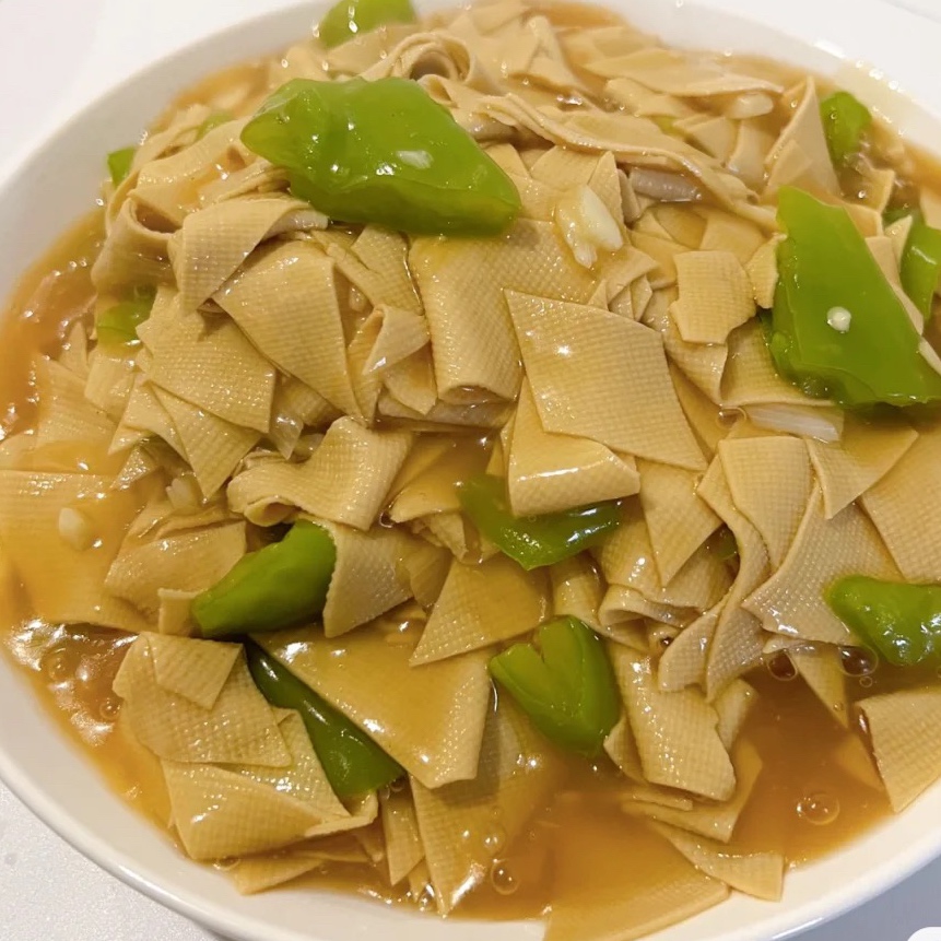 东北人最爱的国菜 尖椒干豆腐