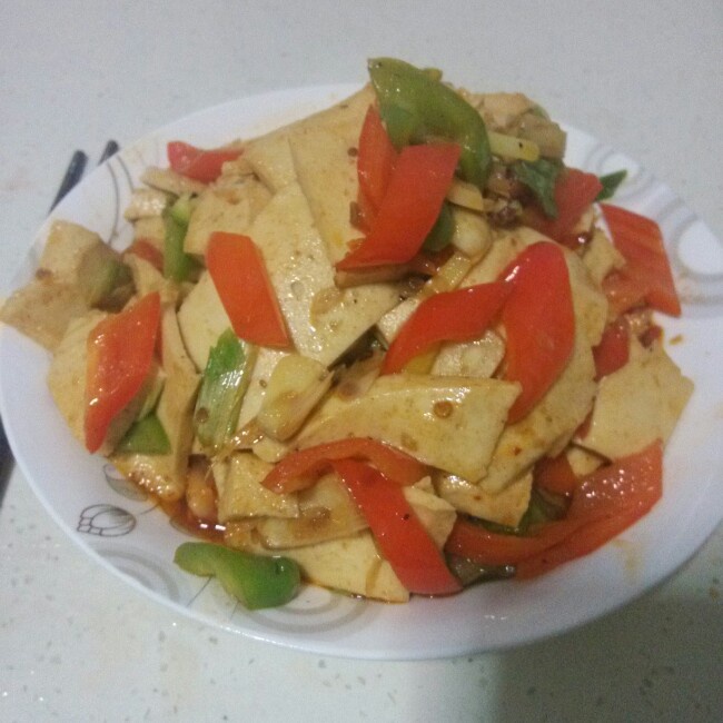 红烧千页豆腐