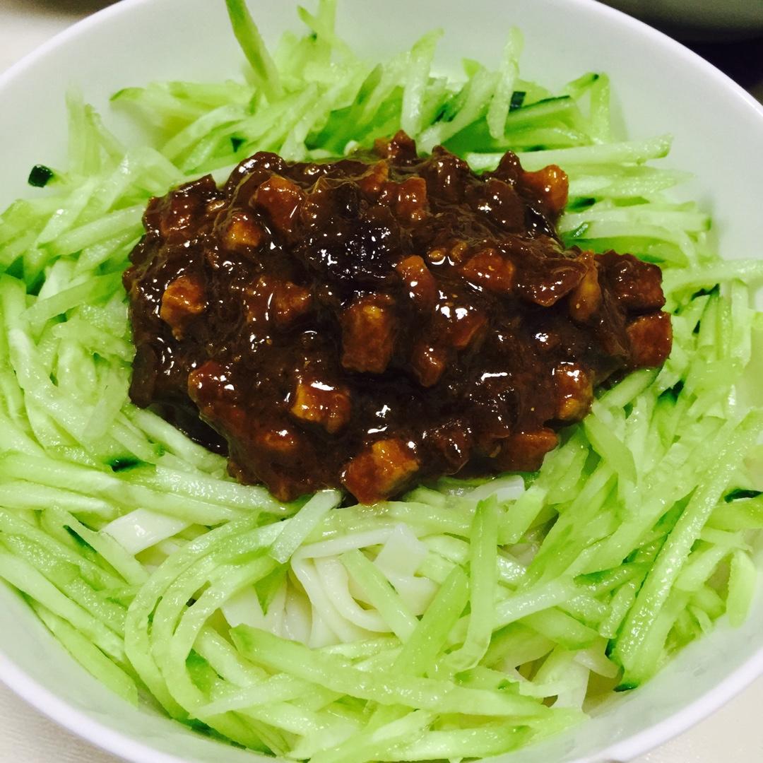 自制杂酱面