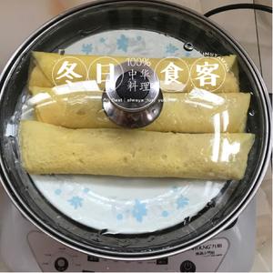 鸡蛋肉卷的做法 步骤9