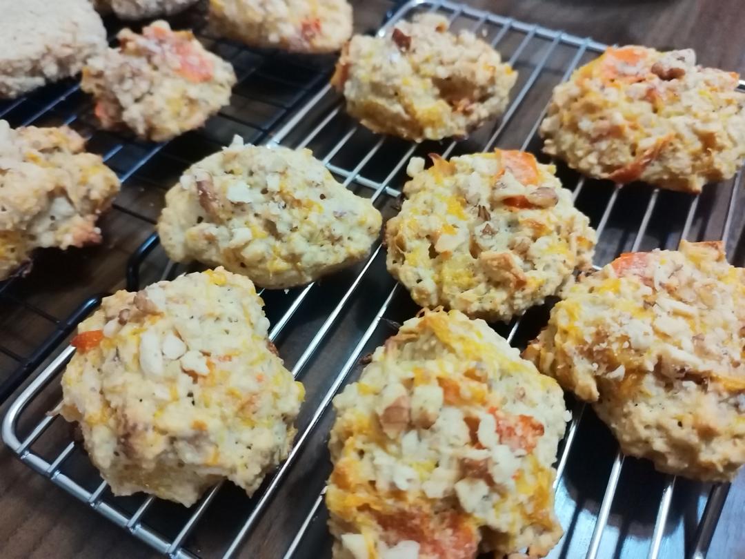 燕麦饼干，无黄油配方无需打发，保证各个酥掉渣，不干不噎不变硬