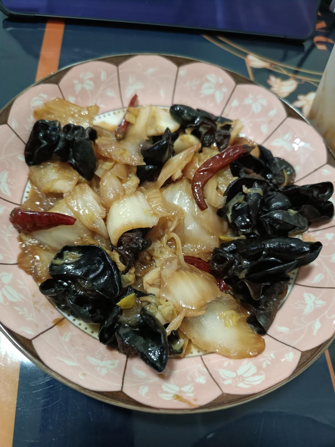 开胃下饭菜！醋溜白菜木耳
