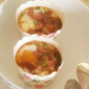 奶酪鸡蛋杯(超简单)