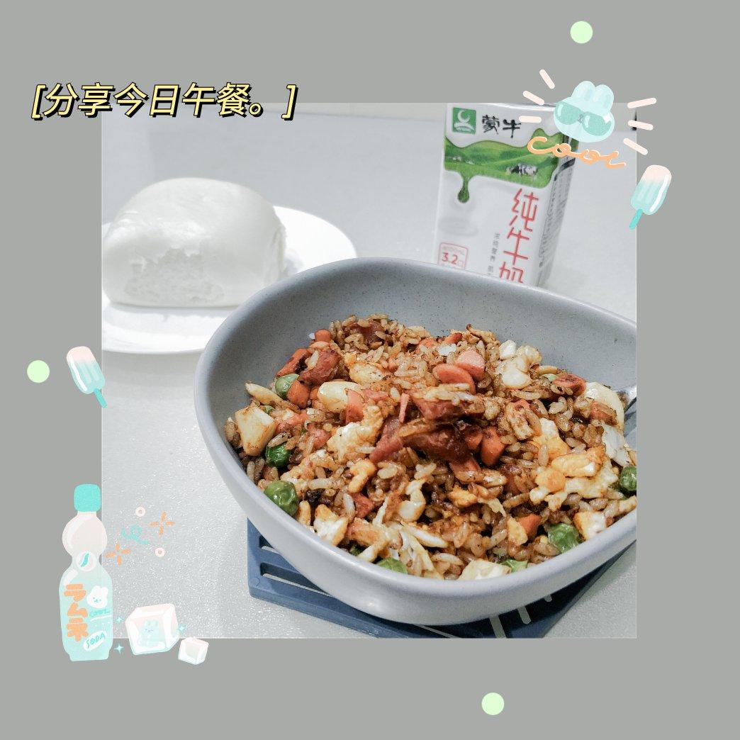 厨师长教你：“酱油炒饭”的家常做法，里面满满的小技巧，很受用