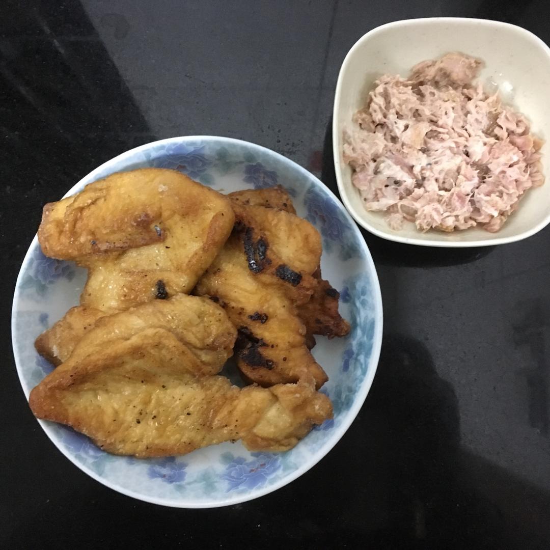 无油煎鸡胸