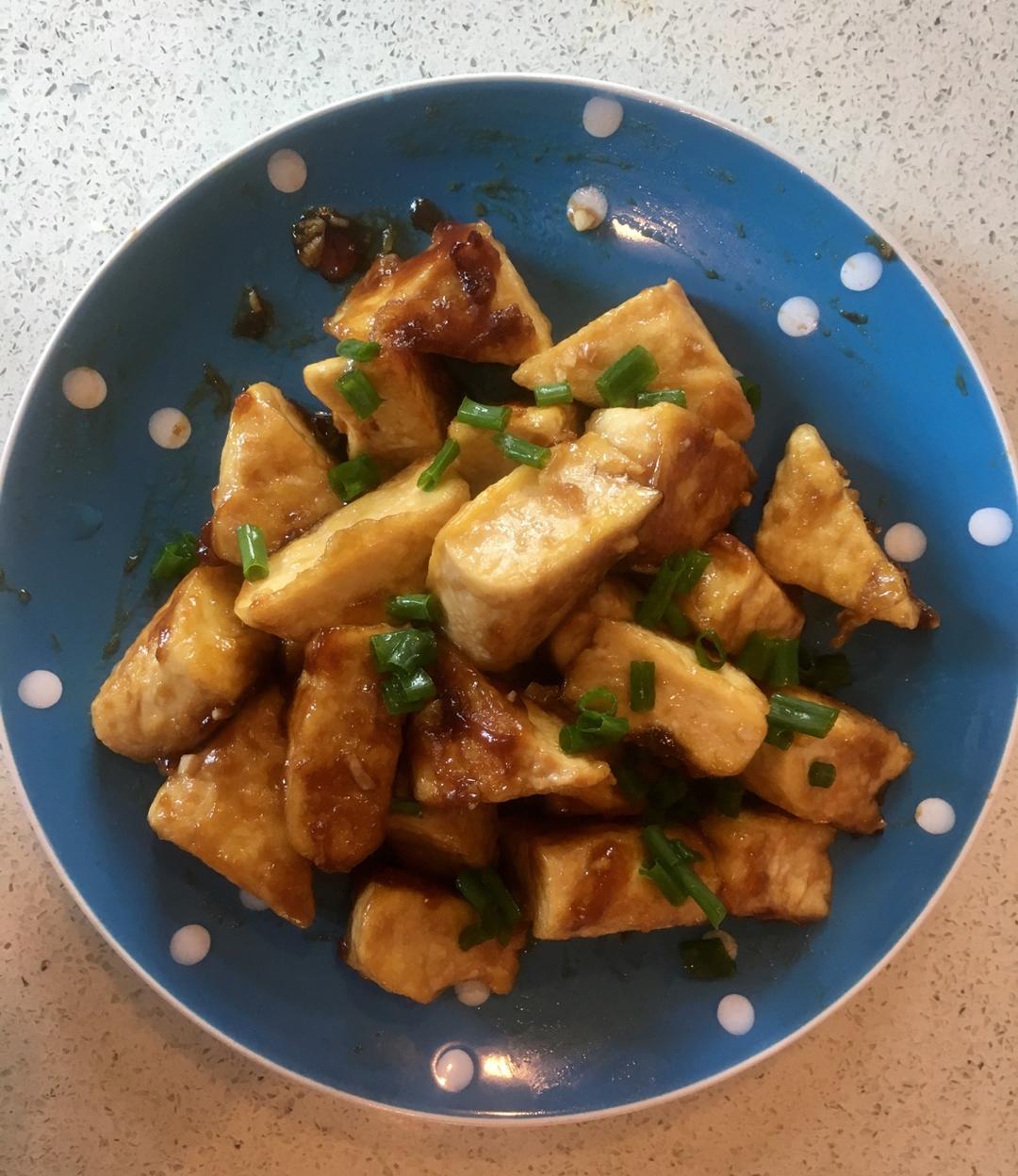 无敌好吃的香煎豆腐