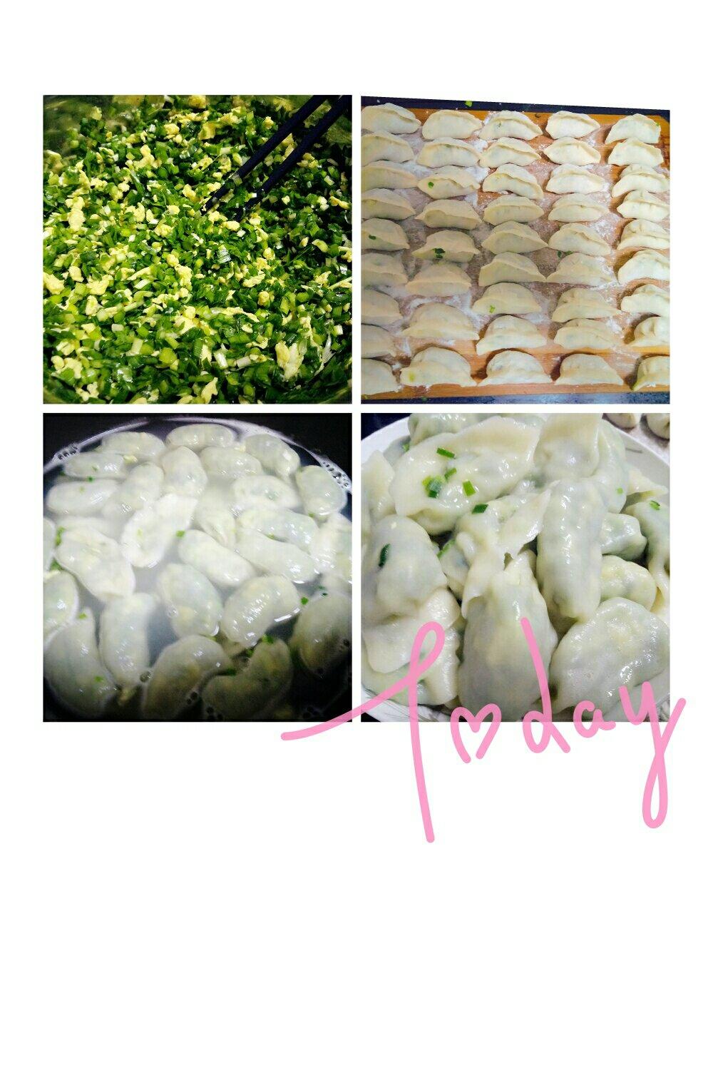 韭菜鸡蛋饺子