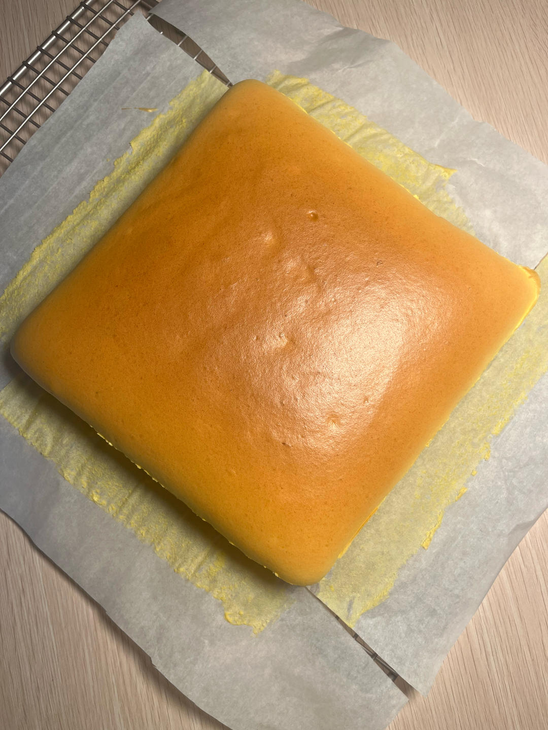 一大盘好吃过瘾的棉花蛋糕