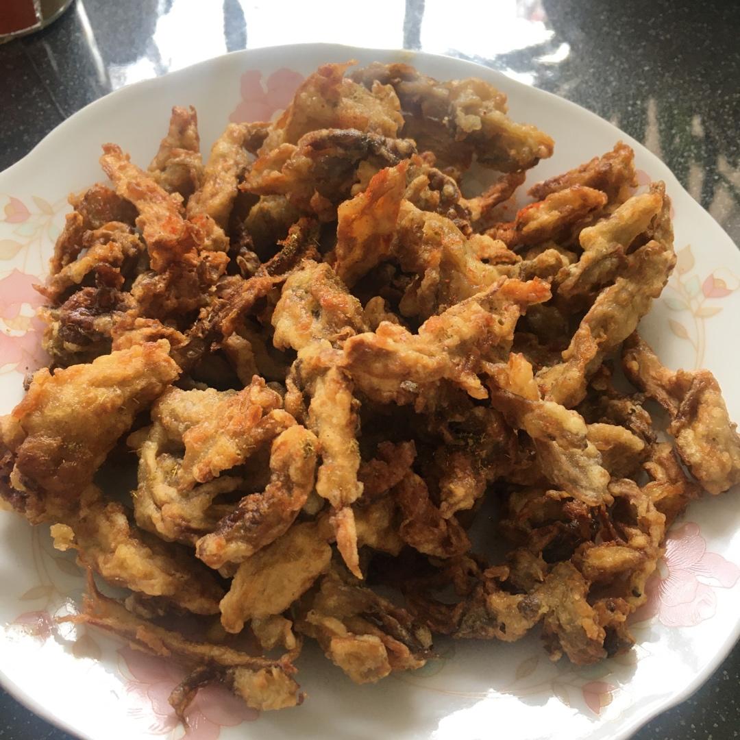 干炸蘑菇（家乡版）