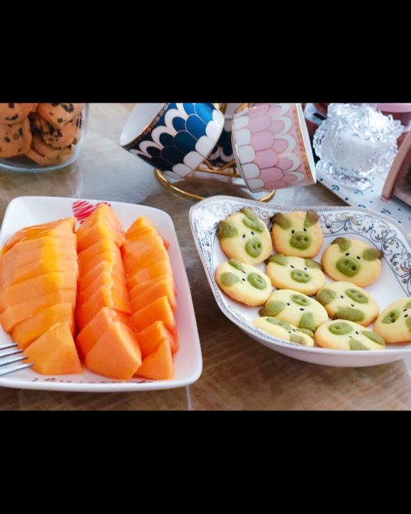 小猪曲奇饼干祝你诸事顺意