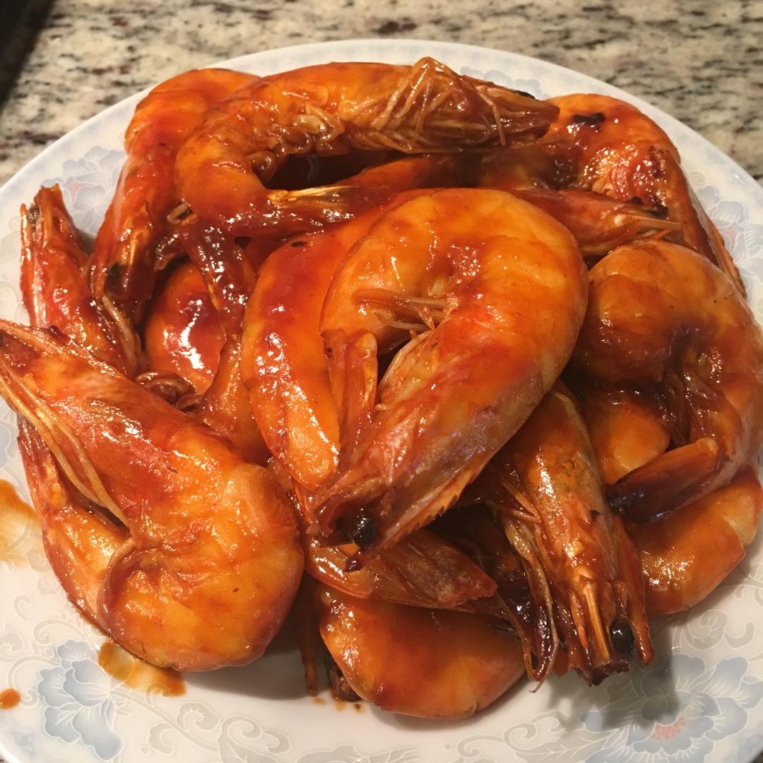 油焖大虾