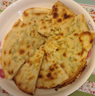 水饺皮｛葱油饼｝