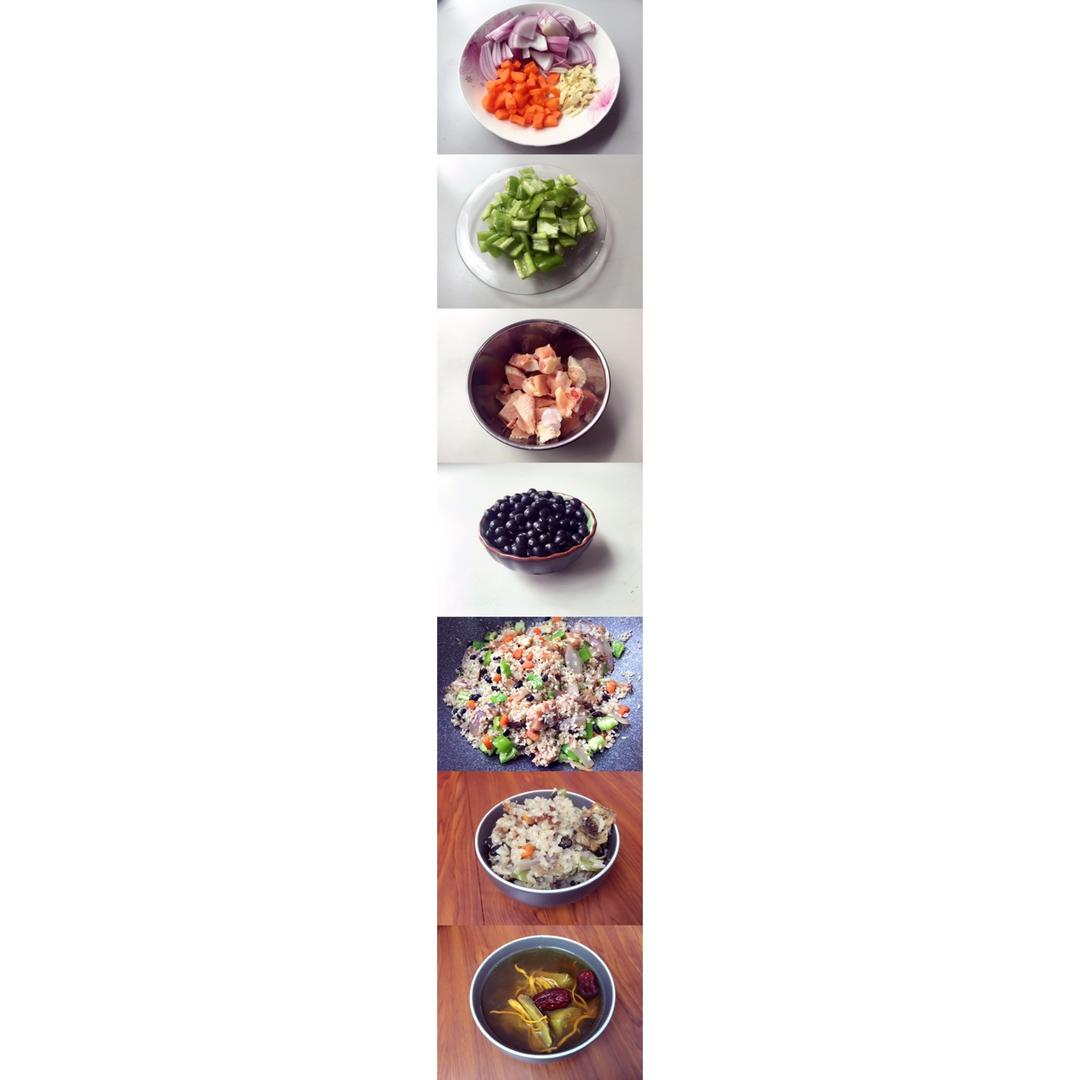 青柠黑豆油鸡饭One Pot Cilantro Lime Rice(with Black Beans)-PHILIPS HD4568智能电饭煲