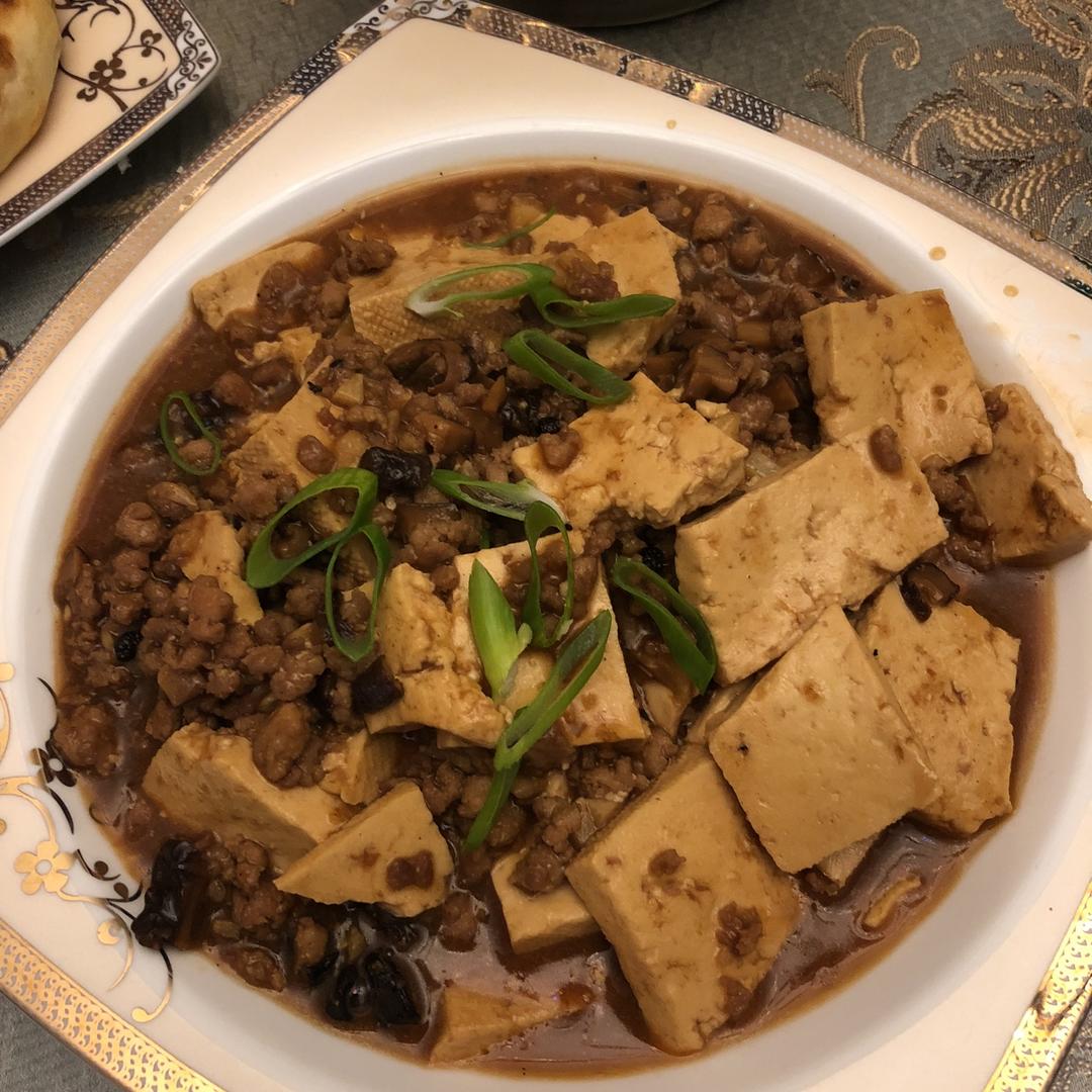 超级下饭的香菇肉沫豆腐