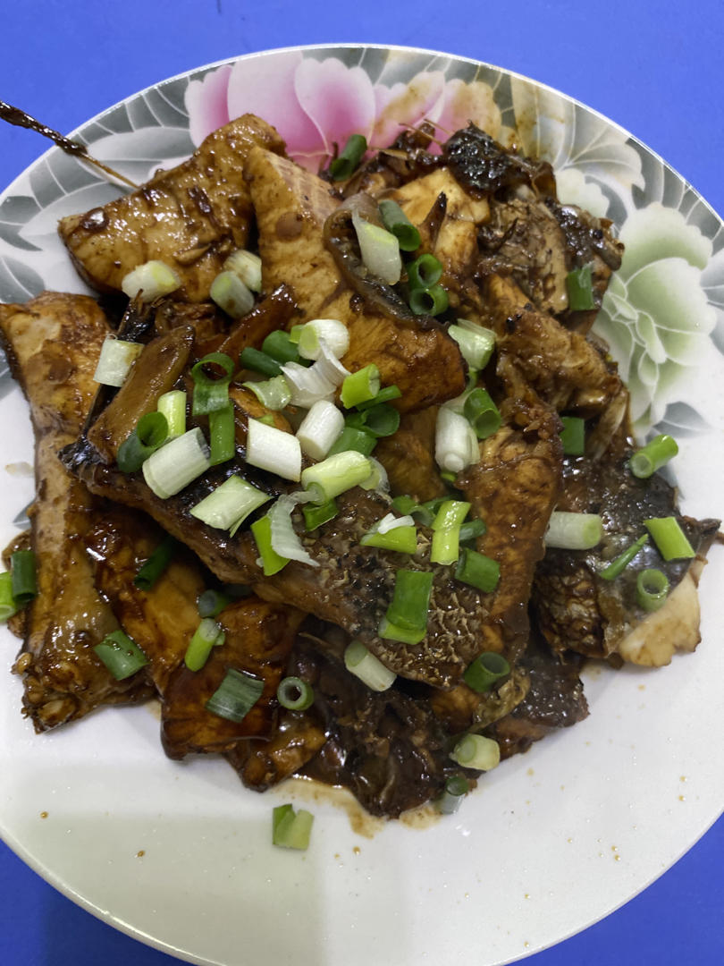 红烧黑鱼块