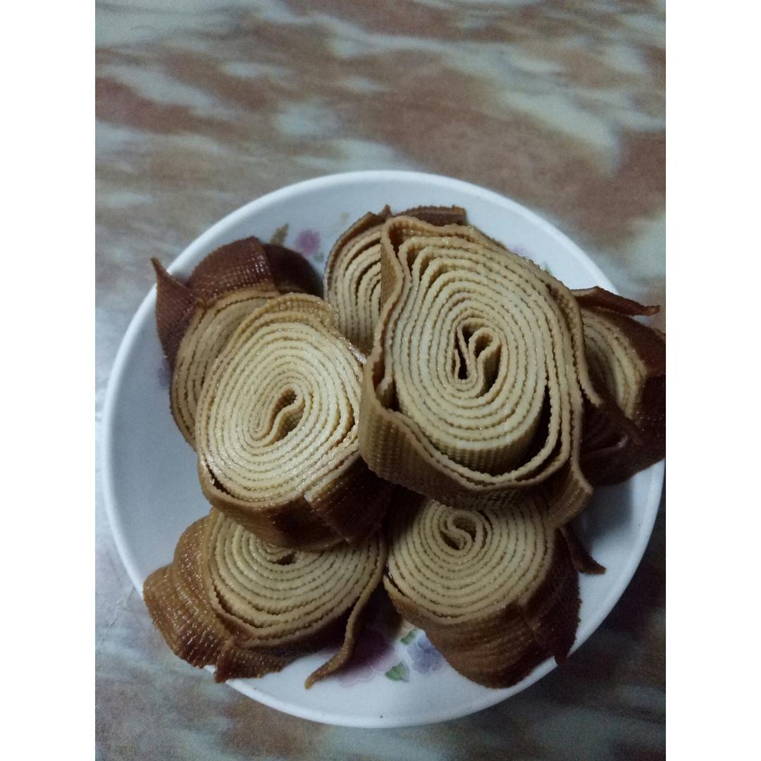 堂妈教你做香辣豆皮卷