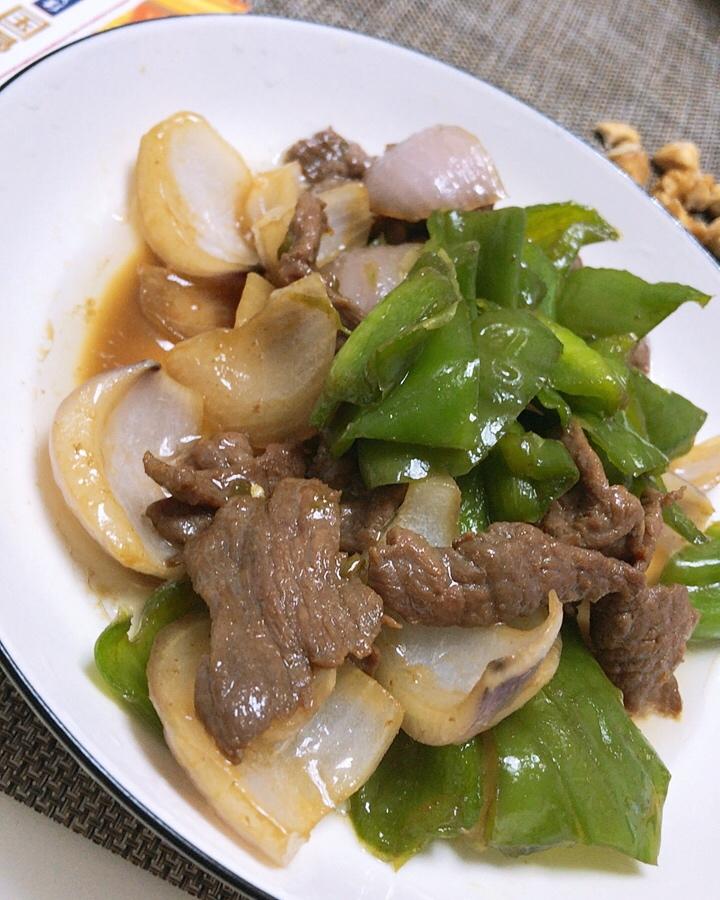 很嫩的牛肉青椒