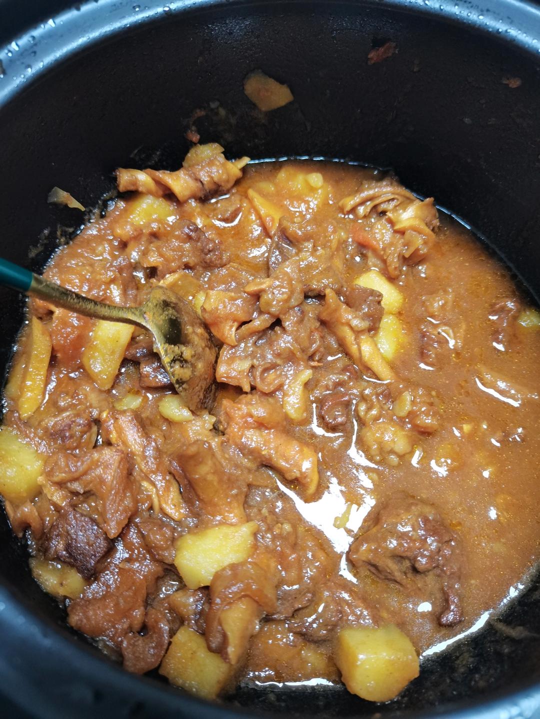 番茄土豆炖牛腩