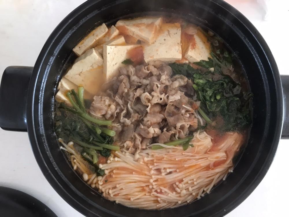 简单快手的番茄肥牛锅