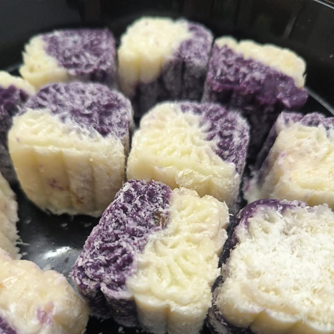紫薯山药糕