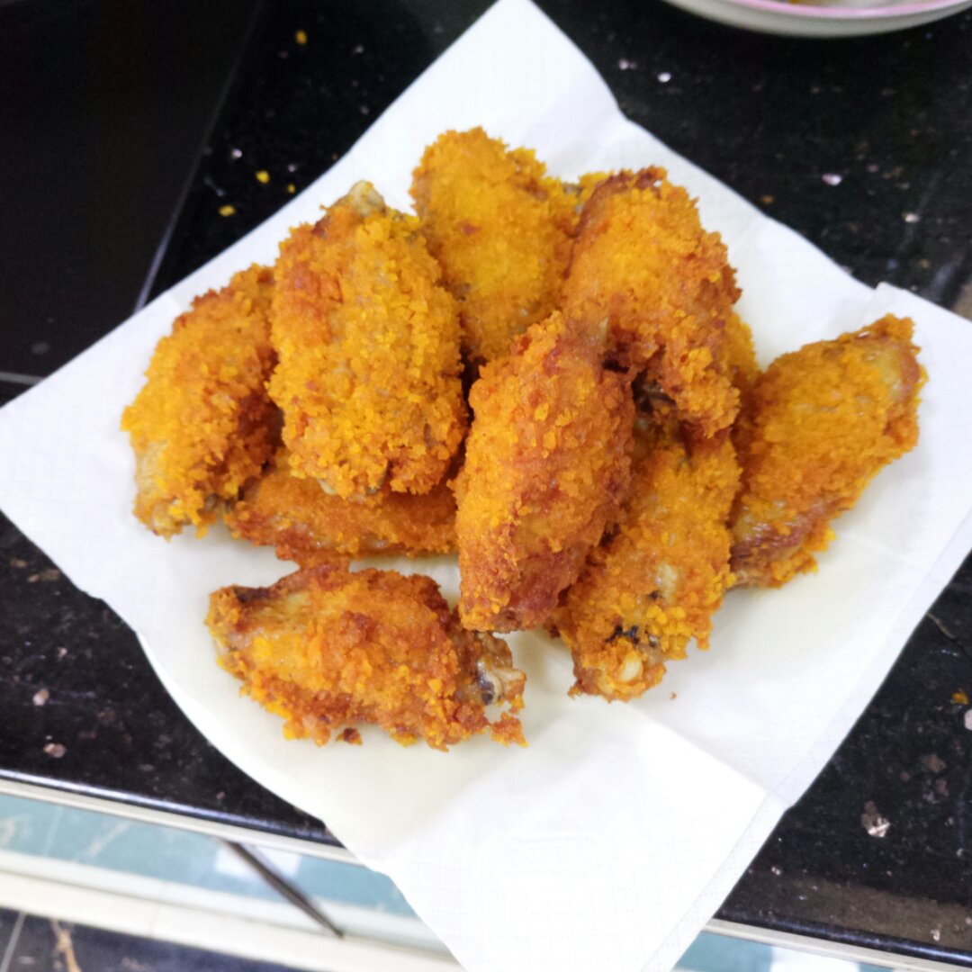 peien9885做的炸鸡翅(香辣鸡翅)