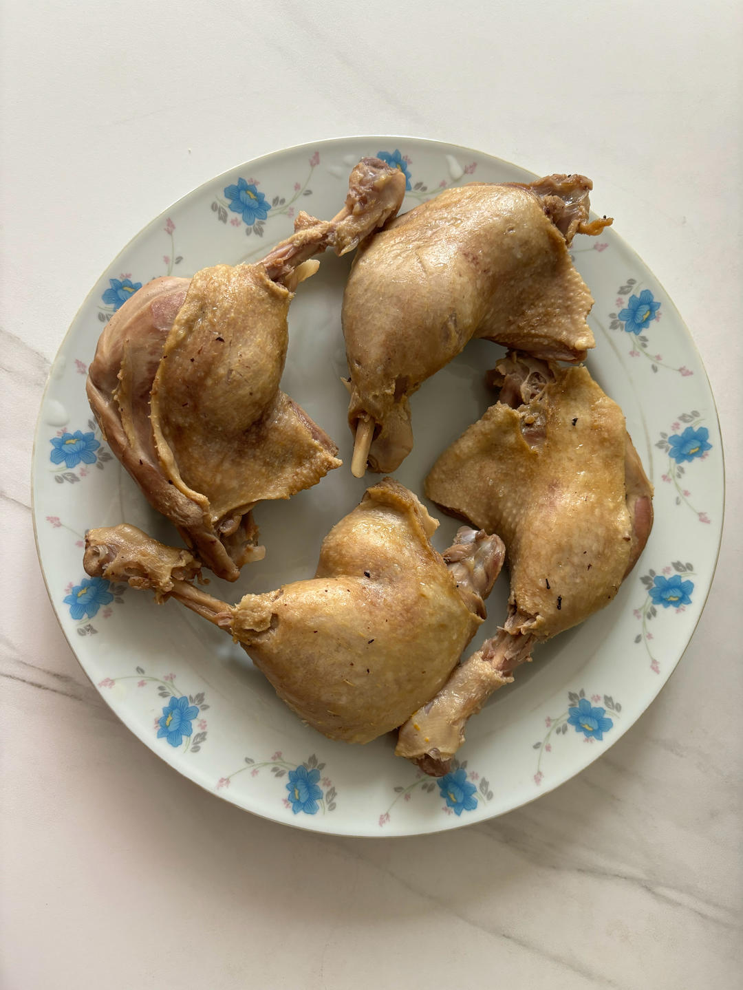 首次成功的盐水鸭腿