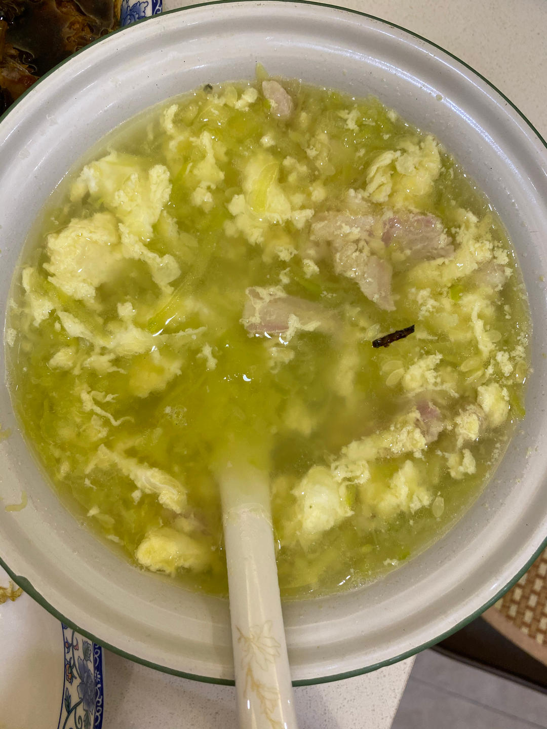 清凉一夏清热解暑减脂快手菜：西葫芦蛋花汤