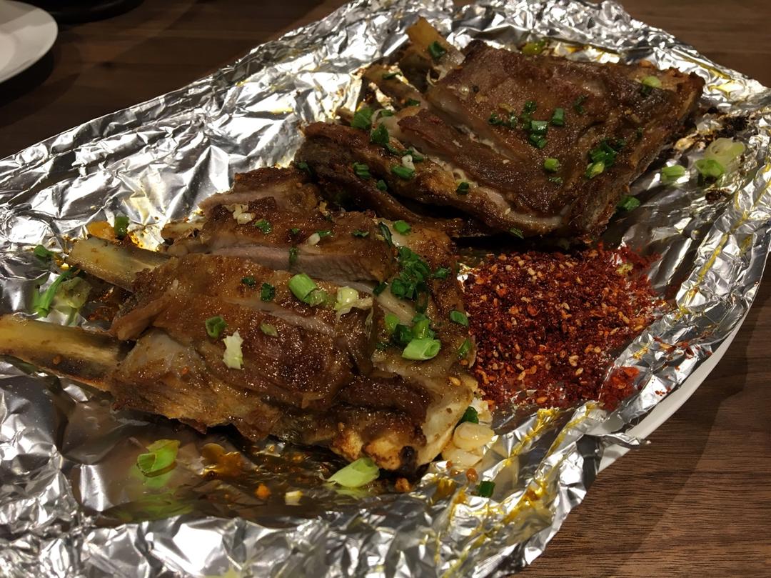 孜然烤羊排