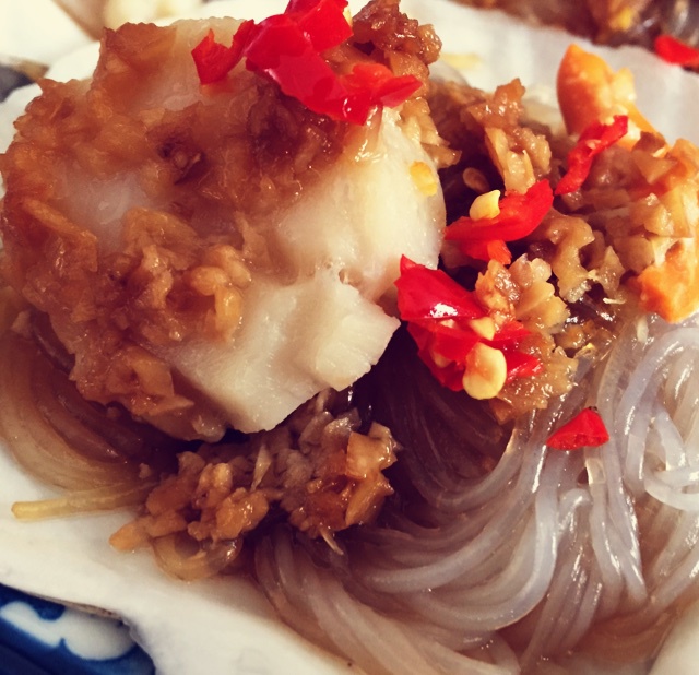 蒜蓉粉丝蒸扇贝