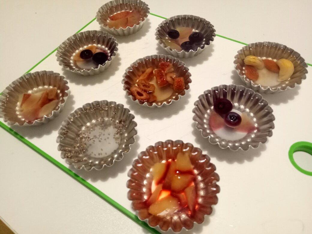 【菠萝果冻】用白凉粉轻松制