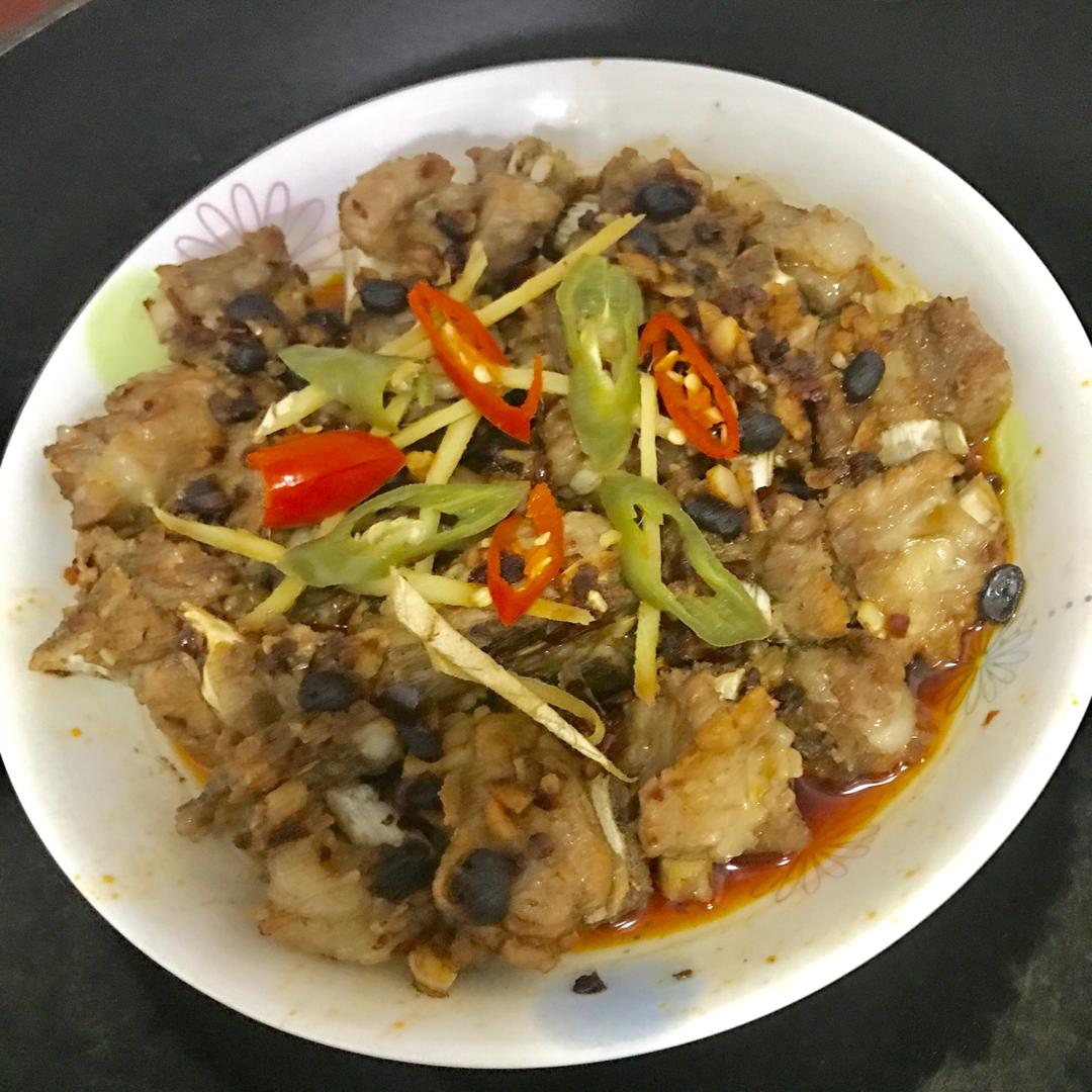 豆豉蒸排骨