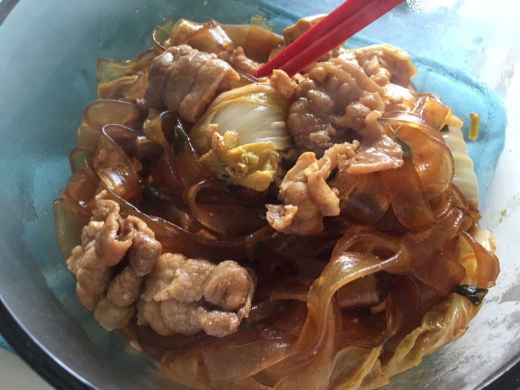 猪肉白菜炖粉条