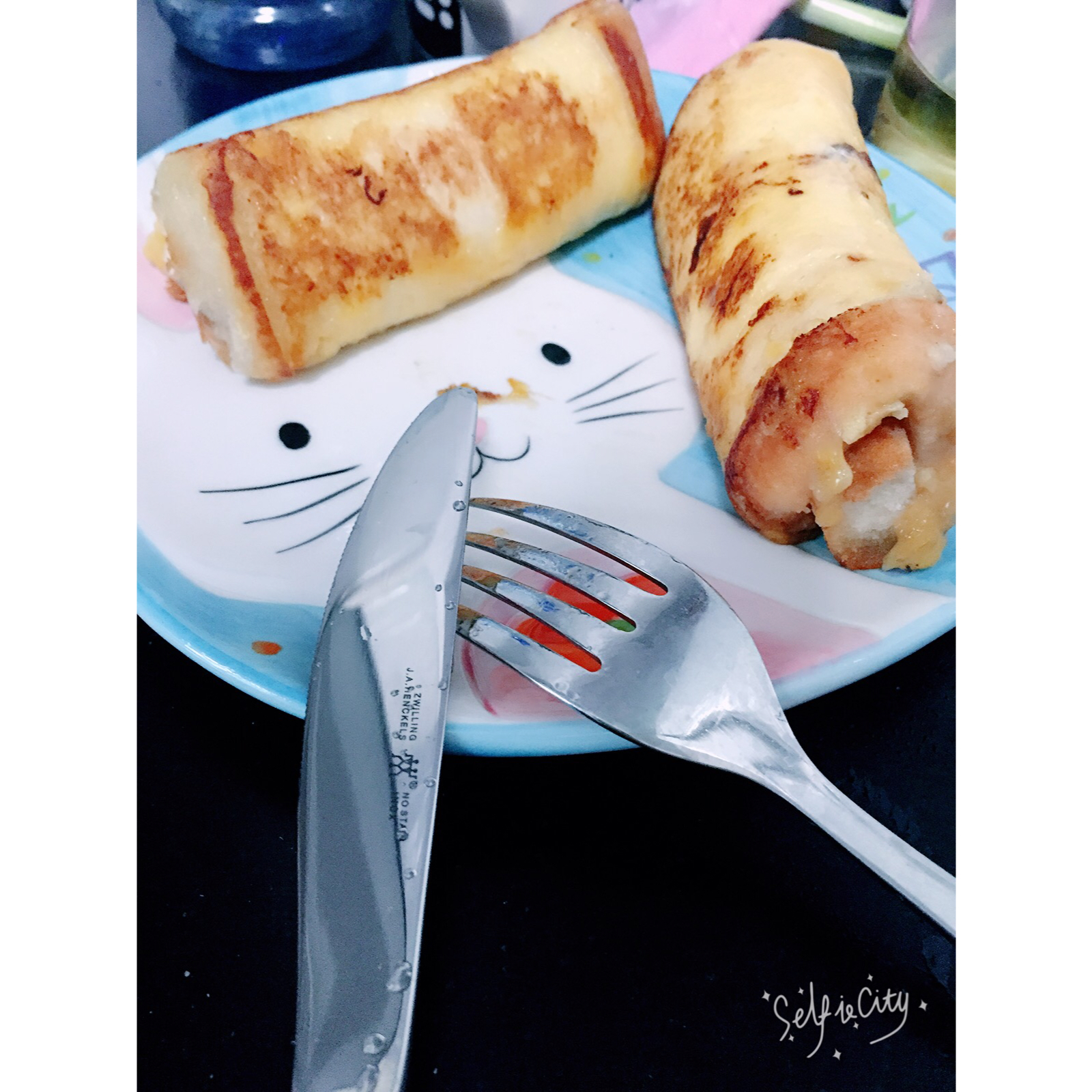 【原麦早餐】黄金线吐司：吐司香蕉卷+谷物水果杯