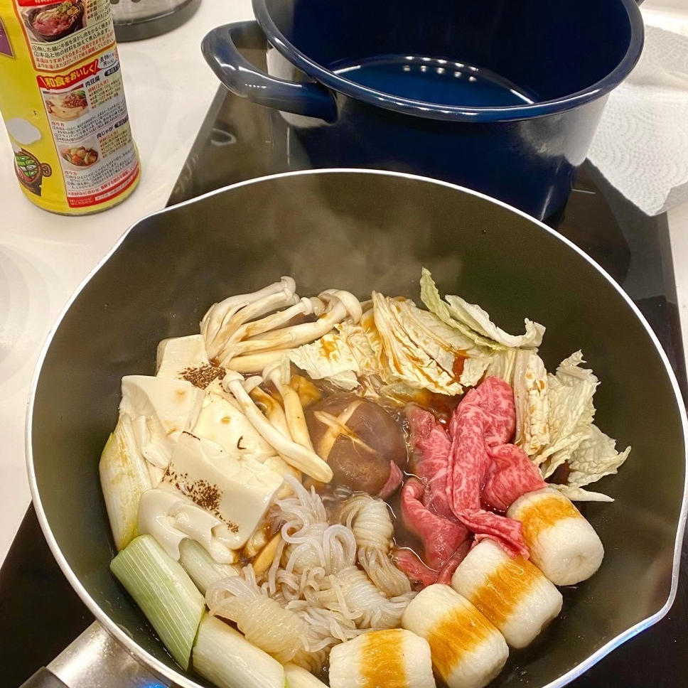 日本老店做法的寿喜烧Sukiyaki