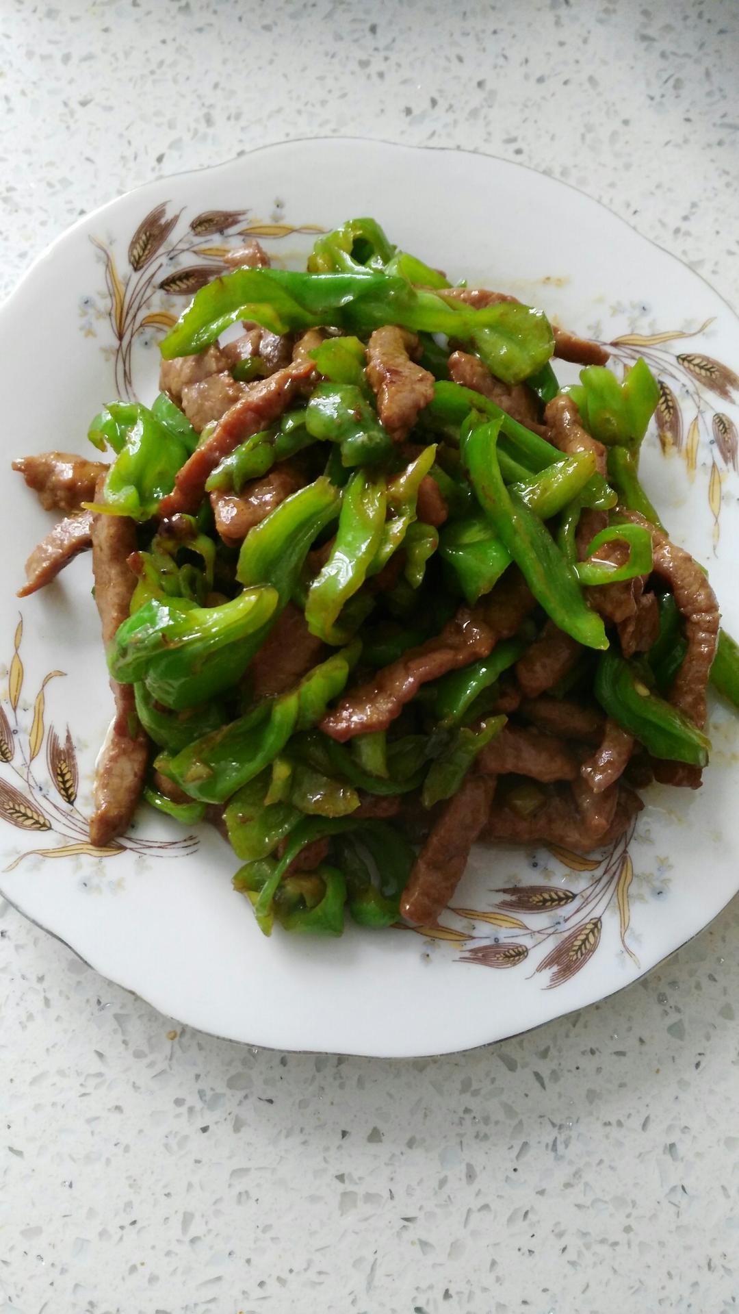 青椒牛柳的做法