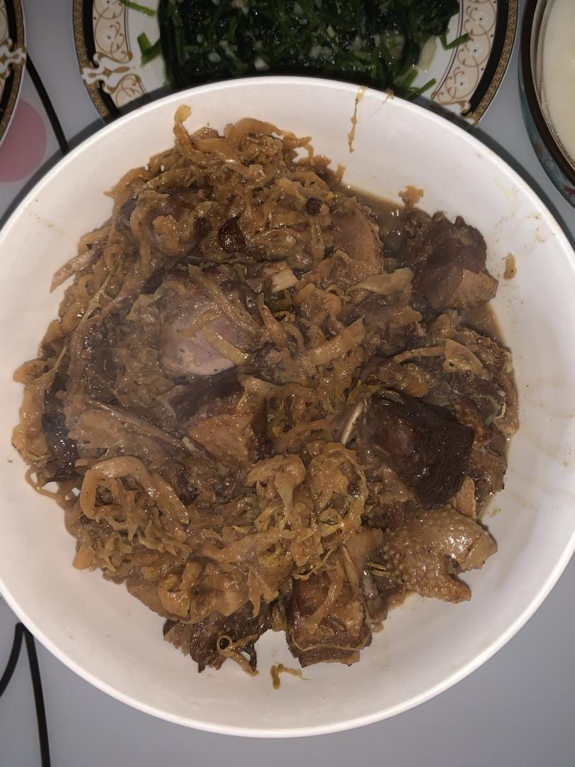 东北大鹅炖酸菜