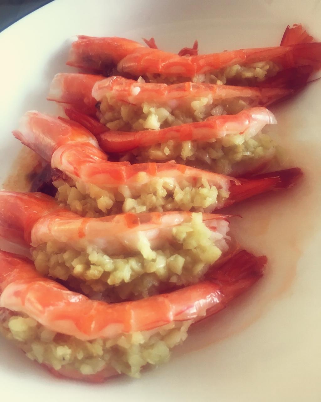 蒜蓉粉丝蒸虾