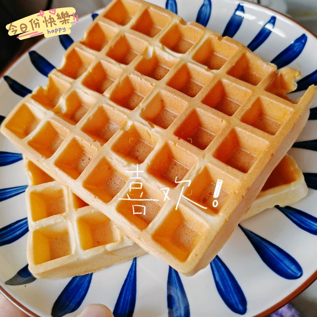 无泡打粉华夫饼(早餐机版)