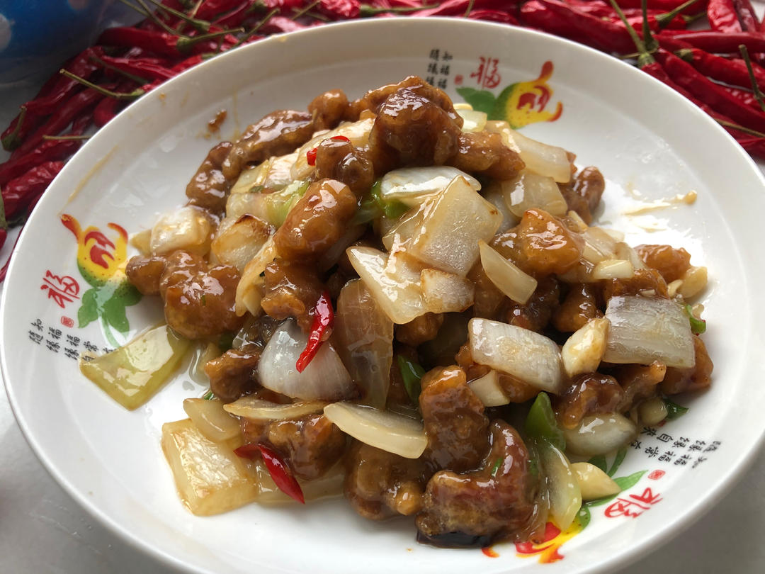 溜肉段，熘肉段（晶莹透亮外脆里嫩）