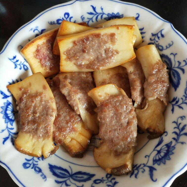 杏鲍菇酿肉卷