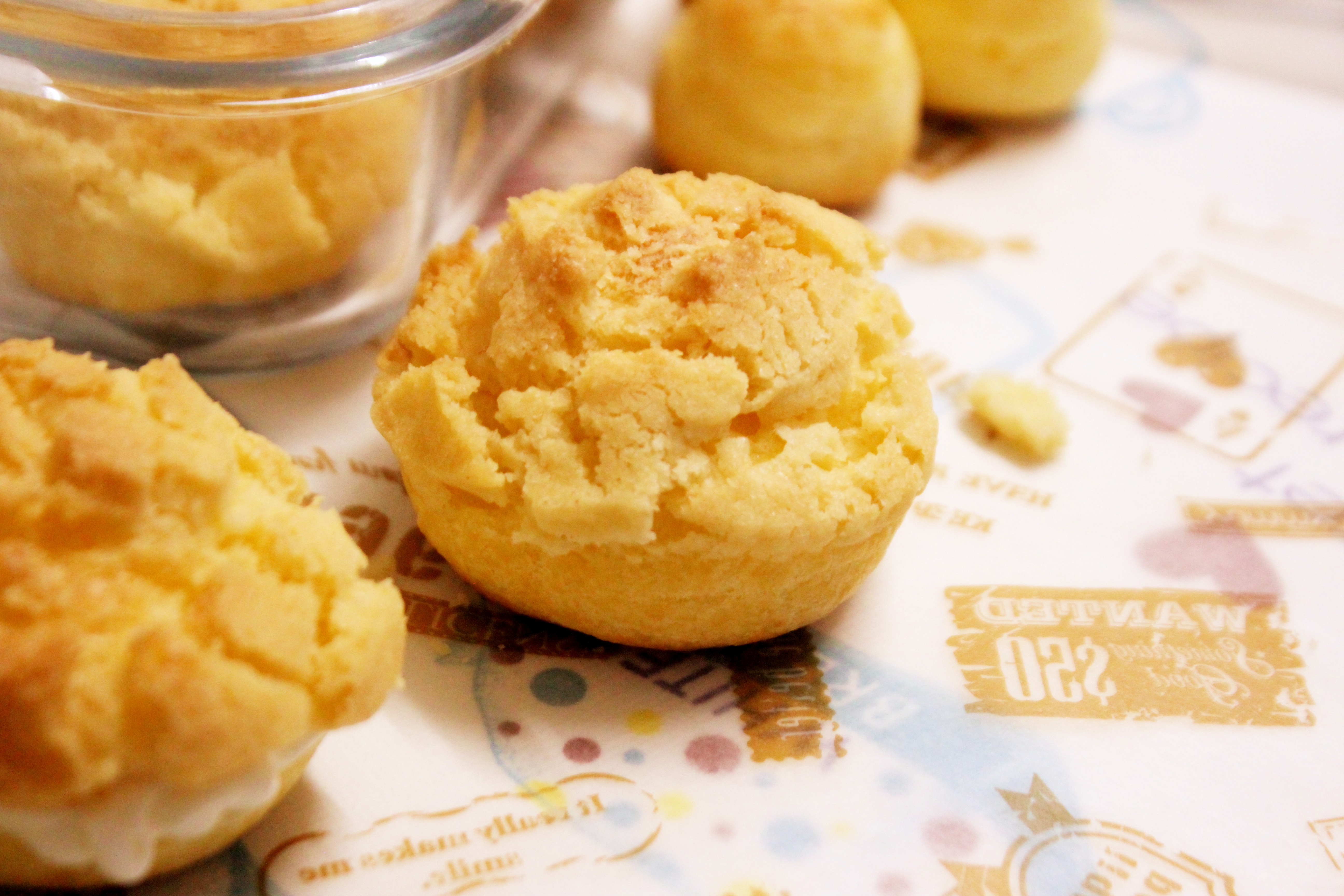 十分美味的酥皮泡芙